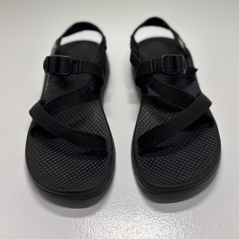 Chaco Z/2 Classic Sandals Women’s 8 Black Vibram Sole USA Made Hiking Outdoor - Picture 4 of 14